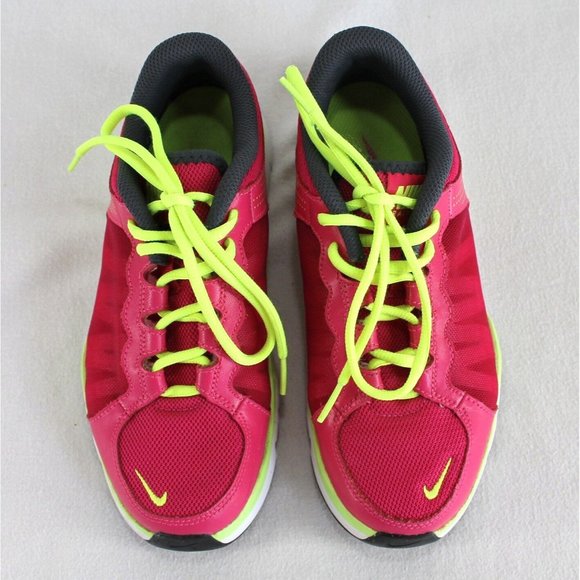 Nike Training Flex TR2 Shoes Womens 6 Pink Neon Athletic Running 511332-632 - Picture 4 of 10